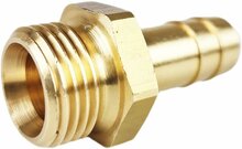 slangpilaar tule - 6mm - 1/4 duims - uitwendig draad - slang pilaar - mannelijk