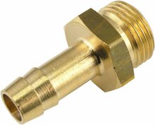 slangpilaar tule - 6mm - 1/4 duims - uitwendig draad - slang pilaar - mannelijk