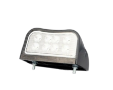 led kentekenverlichting wit 12/24 volt 8x led - kentekenlamp - kenteken verlichting - numberplate lamp - fristom