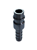 euro insteeknippel met slangpilaar - 1/2 duims - slangtule - insteek nippel