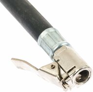 bandenpomp - luchtpomp - 1/4 duims inlaat - bandenspanningsmeter - 400mm slang - banden pomp - lucht pomp