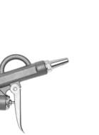 blaaspistool - luchtpistool - uitblaaspistool - euro (din) aansluiting -  luchtspuit - afblaaspistool