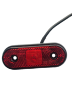 led zijmarkeringslamp universeel rood 1x led - contourlamp - zij lamp - led breedtelamp