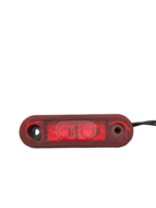 led zijmarkeringslamp universeel rood 2x led - contourlamp - led zijlamp - breedtelamp