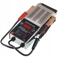 accutester met lcd&nbsp;scherm - 6 en 12 volt - geschikt tot 100 amp&egrave;re - accu tester