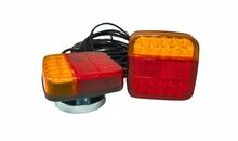 led verlichting set magnetisch - 7 polig - 7,5m + 2,5m - 26x led per lamp - led verlichting - verlichting set - led achterlicht