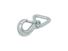 driehoekige klephaak 5.0T - klep haak - 50mm - haak met veiligheidsbeugel - trekhaak - sleepkabelhaak