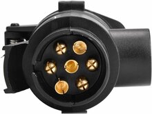 verloopstekker 7&nbsp;naar 13 polig - stekker adapter - verloop stekker - overgangsstekker