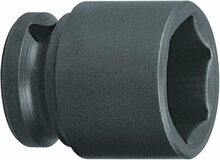 zeskant krachtdop 38 mm - 3/4 duims aansluiting - slagdop - impact dop - rateldop - dop - jmc