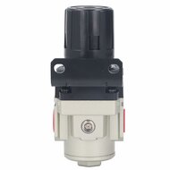 drukregelaar - 3/8 duims - reduceerventiel - 10 bar - druk regelaar - luchtdruk regelaar