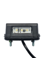 led kentekenverlichting wit 12/24 volt 3x led - kentekenlamp - numberplate lamp - kenteken verlichting - horpol