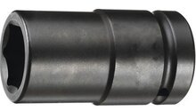 zeskant krachtdop 24 mm - 1 duims aansluiting - slagdop - impact dop - rateldop - dop - jmc