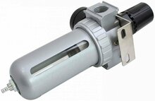 drukregelaar met filter - 1/2 duims - max druk 10 bar - compressor regelaar - satra