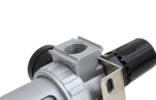 drukregelaar met filter - 1/2 duims - max druk 10 bar - compressor regelaar - satra