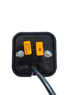 led zijmarkeringslamp universeel oranje 4x led - contourlamp - led zijlamp - led breedtelamp