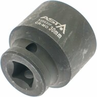 twaalfkant krachtdop - 30 mm - 1/2 duims aansluiting - slagdop - impact dop - rateldop - asta