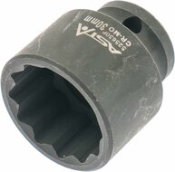 twaalfkant krachtdop - 30 mm - 1/2 duims aansluiting - slagdop - impact dop - rateldop - asta