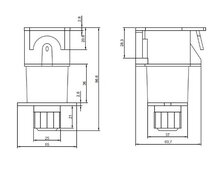 7 polig contrastekker 12 volt - contra stekker - stekker - zwevende stekkerdoos