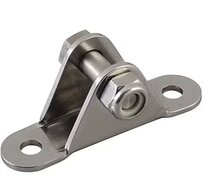 Gasdrukveer bevestigingsschoen - Vlak - 55mm - Montagebeugel gasveer