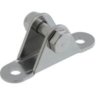 Gasdrukveer bevestigingsschoen - Vlak - 55mm - Montagebeugel gasveer