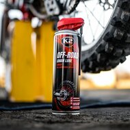 k2 off-road kettingsmeermiddel 500 ml - kettingvet - kettinglube - kettingolie - smeerolie