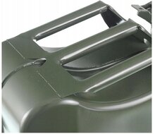 stalen jerrycan 20 liter - brandstofkan - vloeistofkan - vloeistoftank - metalen kan - benzine kan