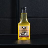 k2 smoke eliminator 355 ml &ndash; olieverbruik verminderaar &ndash; rookverminderaar &ndash; motoradditief &ndash; olie ad