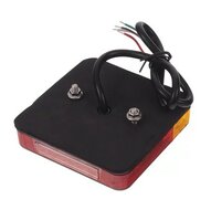 led achterlicht universeel 12/24 volt met kabel - achterlamp - achterlicht - aanhanger achterlicht