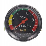 olie drukmeter tot 10 bar - drukmeter - oliedrukindicator - oliedrukklokje