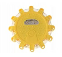 magnetische led waarschuwingslamp met 9 standen - noodlamp - zwaailamp - stroboscoop