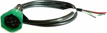 5-pins bajonetconnector 1m - stekkerconnector - trailerstekker - aanhangerstekker - elektrakabel - stroomkabel