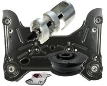 Achteras (de)montage set - Renault laguna 2 en peugeot 207 Bus draagarm demontage - SATRA