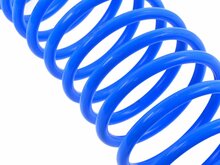 pneumatische slang 15 meter - luchtslang rubber - spiraalslang 5mm x 8mm - geko