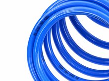 pneumatische slang 10 meter - luchtslang rubber - spiraalslang 8mm x 12mm - geko