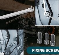 1.2 - 1.4 8V evo1 en evo2 vvt fiat - ford - chrysler - alfa romeo&nbsp;- krukasblokkering&nbsp;- nokkenas afstelplaat&amp;#x00a