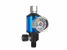 drukregelaar met manometer - compressor regelaar 1/4 duims  - reduceerventiel - geko