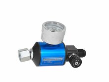 drukregelaar met manometer - compressor regelaar 1/4 duims  - reduceerventiel - geko