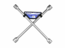 kruissleutel 17x19x21x22 mm - wielsleutel - wielmoersleutel - kruisarmsleutel - geko