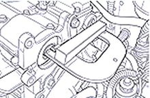 1.2 - 2.0 16V en 1.5 DCI&nbsp;Renault -&nbsp;Nissan - Opel - nokkenaspoelie-instelgereedschap&nbsp;- krukasdistributiepen- geko