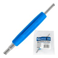 dubbelzijdige ventielsleutel - binnenventiel sleutel &ndash; voor autobanden - fietsen - ventielkernen - ventielkernverwijdera