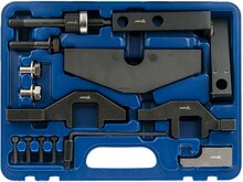 bmw - mini n14 en w10 - w11 timinggereedschap - nokkenastandwiel 1.6 motoren in de Mini generaties r50 r52 