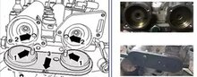 vag&nbsp;- 1.2 - 1.4 - 1.6 motoren afstelset vag tfsi - fsi distirbutieset voor de - nokkenas vergrendeling - distributiekett