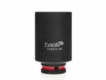 lange krachtdop 36 mm - 1/2 duims aansluiting - slagdop - impact dop - rateldop - dop - tvardy