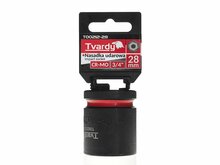krachtdop 28 mm - 3/4 duims aansluiting - slagdop - impact dop - rateldop - dop - tvardy