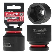 krachtdop 38 mm - 3/4 duims aansluiting - slagdop - impact dop - rateldop - dop - tvardy