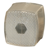 losse lampglas radex 910 - witte zijmarkeringslamp kap - los kap - lossekap