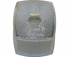 losse lampglas radex 910 - witte zijmarkeringslamp kap - los kap - lossekap