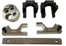 1.8 - 2.1 CDi mercedes m651 diesel krukaspoelie-blokkeergereedschap&nbsp;- afstellen van de nokkenastiming&nbsp;- bj 2009 -