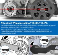vag timingset 1.0 - 1.2 - 1.4 tfsi tsi en tgi - distributieset - distributie blokkeerset - timingtool - satra 