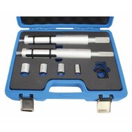 koppeling centreerset - centreerpen met adaptors - koppelingsplaat centreren - satra